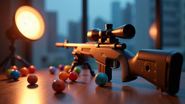 Dominate Orbeez battles with the highest precision sniper gun